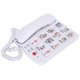 thumbnail image 5 of Fasttelefon med stora knappar, fast telefon med sladd för skrivbord med snabbval, hemtelefon för seniorer, 5 of 5