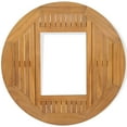 thumbnail image 5 of vidaXL Beer Crate Tabletop Teak 27.6", 5 of 7