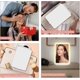 thumbnail image 5 of Rechargeable Travel Makeup Vanity Mirror, Portable Lighting Makeup Beauty Mirror, 3 Color, 5 of 5