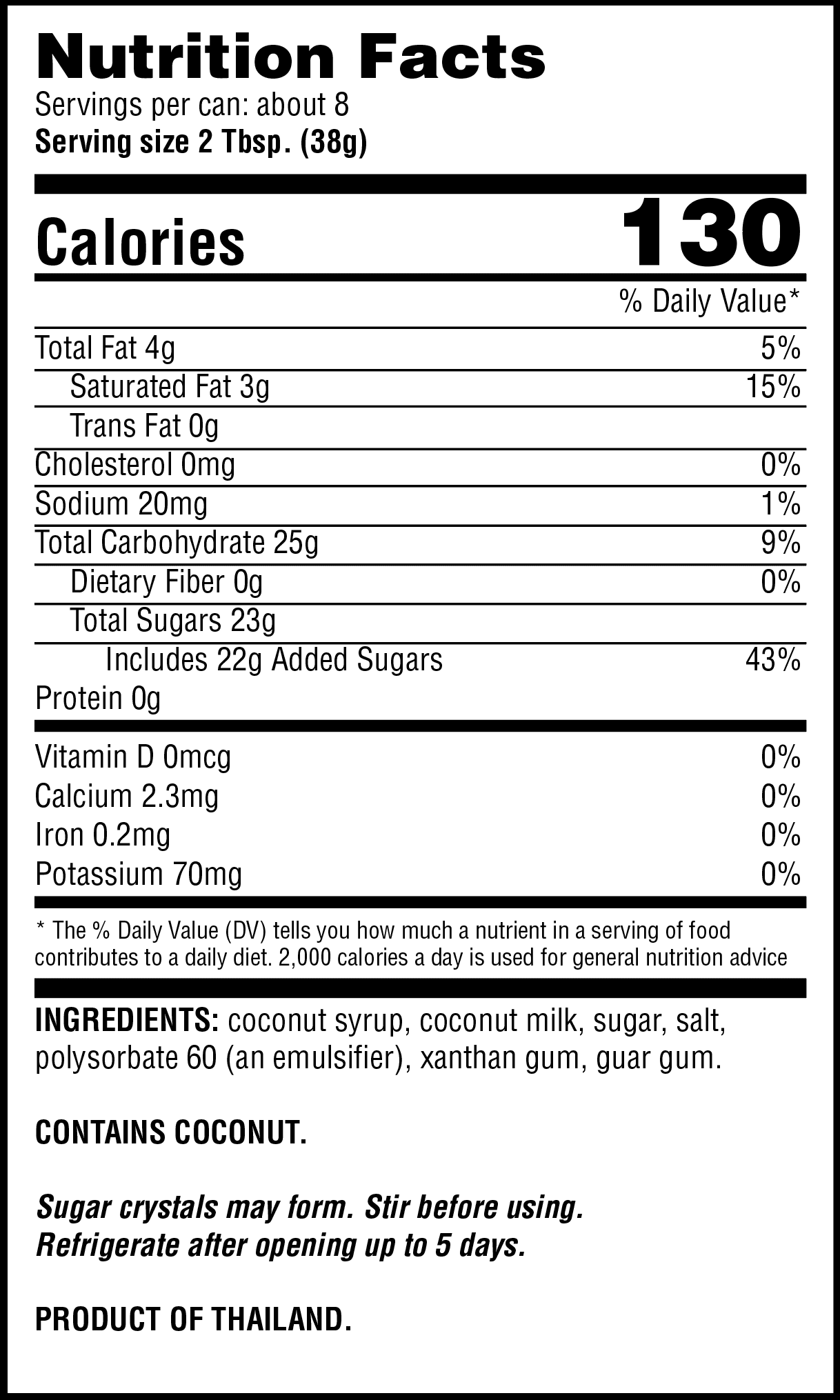 Sweetened Condensed Coconut Mlk