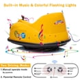 thumbnail image 2 of 12V Kids Bumper Car for Toddler w/ Remote Control 2 Speeds, Electric Baby Bumper Car Ride on Toys 360 Spin, 1.6 MPH Max, 2 of 7