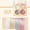 #01, variant on 4βColor Pearl Highlight Eyeshadow Palette, Fine Glitter Shimmer Eye Makeup Powder, Smooth Blendable LongβLasting Shades, NonβFlyingβPowder Compact Cosmetic Kit for Daily & Travel