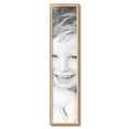 thumbnail image 2 of ArtToFrames 8x36" Gold And Stained Brown Picture Frame, Gold Wood Poster Frame, with Regular Acrylic and 2 (FBPL-4766), 2 of 7