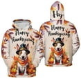 thumbnail image 3 of Happy Thanksgiving Bull Terrier Welcome Thankful Fall Autumn Pumpkin All Over Print 3D Hoodie Unisex Merch Hoodies Bully Dog Lovers Gifts Idea - 02021, 3 of 6