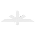 thumbnail image 2 of 48"W x 16"H x 4"D x 4"F, 8/12 Pitch, Kennewick Architectural Grade PVC Gable Bracket, 2 of 8