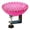 A001- Pink, variant on Glass Bird Bath Deck Bird Feeder Hanger for Railing Purple 1 Pc Outdoor Garden Decor Backyard Bird Feeding Station Wild Bird Feeders