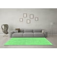 thumbnail image 3 of Ahgly Company Indoor Square Oriental Emerald Green Industrial Area Rugs, 5' Square, 3 of 4