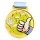 thumbnail image 4 of Medalla de metal para niños, trofeo de participación en equipos ligeros para juegos, regalos, presentaciones escénicas, artículos para fiestas Amarillo, 4 of 9