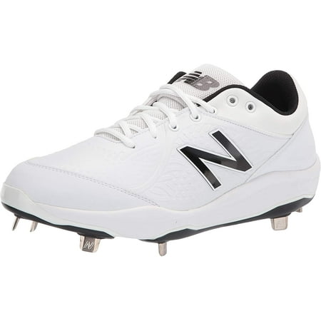 New Balance Mens Fresh Foam 3000 V5 Metal Baseball Shoe 7 Synthetic White