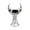Black, variant on ANXPTIME Rusts Resistant Moon Tower Candle Stand Elegant Dining Room Decoration Piece
