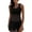 Black, variant on VerPetridure Tankini Bathing Suits for Women Floral Print Women Conservative Print Strappy Back Tankini Set Two Piece Swimsuits Swimdress