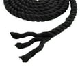 thumbnail image 3 of Twisted Cotton Rope – 100% Natural Cotton Fiber Cord – Durable Versatile Utility Rope – Boating, Camping, Crafting, Binding, Décor, Recreation – Choose Color, Length & Width, 3 of 3