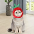 thumbnail image 2 of Perro Gato Sombrero Invierno Divertido Sombrero para Cachorro Vestir Fresa+Perro Gato Sombrero Invierno Divertido Sombrero para Cachorro Vestir Pájaro Zulema perros lindo sombrero, 2 of 5