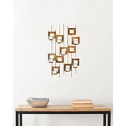Safavieh 8-Votive Candle Squares Wall Dᅢᄅcor - Copper