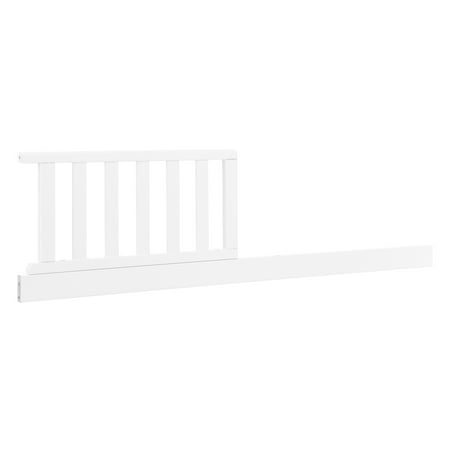 Delta Children Daybed/Toddler Guardrail Kit #W135725 - Greenguard Gold Certified, Bianca White
