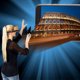 thumbnail image 5 of Cardboard glasses paper vr glasses virtual reality 3dvr mobile phone magic mirror, 5 of 5