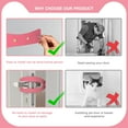 thumbnail image 7 of 3 Pcs Cat Door Holder Latch, Flex Latch Cat Door Stopper with Adjustable Strap 2.5-6" Wide, Alternative Fast Latch Strap Let Cats in and Keeps Dogs Out of Litter & Food and Safe Baby Proof (Pink), 7 of 7