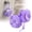 Purple-2pack, variant on 2 Pack Silicone Shower Steamer Tray with Suction Cup, Hangable Aromatherapy Bath Bomb Holder & Draining Soap Dish for Shower Wall, Bathroom, Bedroom, Living Room - Reusable, Easy to Clean.