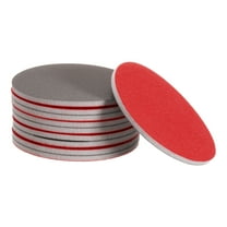 Uxcell 10pcs 1500 Grit Sanding Sponge 5 Inch Hook and Loop Sanding Disc Wet/Dry