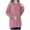 Pink, variant on Jamicy Maternity Winter Clothes Women's Nursing Tops Cotton Sweatshirt Long Sleeve Zipper Breastfeeding Shirts Casual Round Neck Pregnancy Tunics Tee