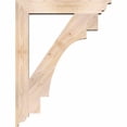 thumbnail image 3 of Ekena Millwork 3 1/2"W x 26"D x 34"H Merced Traditional Smooth Bracket, Douglas Fir, 3 of 4