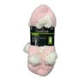thumbnail image 2 of Cuddl Duds Women's Soft Plushfill Sherpa Lined Slipper Sock, 2 Pack, Size 4-10 (Unicorn), 2 of 3