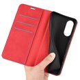 thumbnail image 4 of Compatible With Oppo A58 5g Full Protection Phone Case Pu Leather Magnetic Auto-absorbed Skin-touch Feeling Flip Wallet Cover Stand_Gift Of G, 4 of 5
