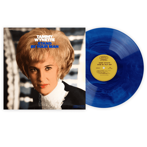 Tammy Wynette - Stand by Your Man Exclusive ROTM Club Edition Blue Galaxy Colored vinyl LP Record
