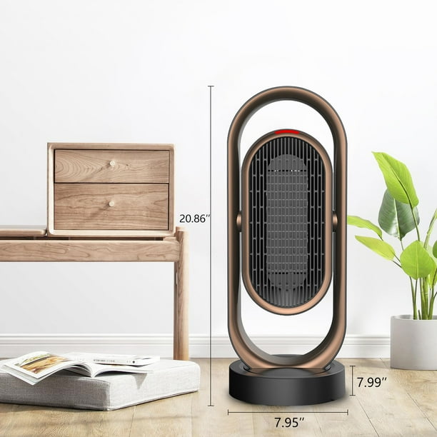 DHQN08 1500W Oscillating Space Heater, Indoor Heater, Fast Heating