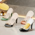 thumbnail image 5 of B Suction Cup Soap Box High Heel Shape Abs Material No Drill Installation Bathroom Kitchen Counter Organizer For Soap And Sponge, 5 of 5