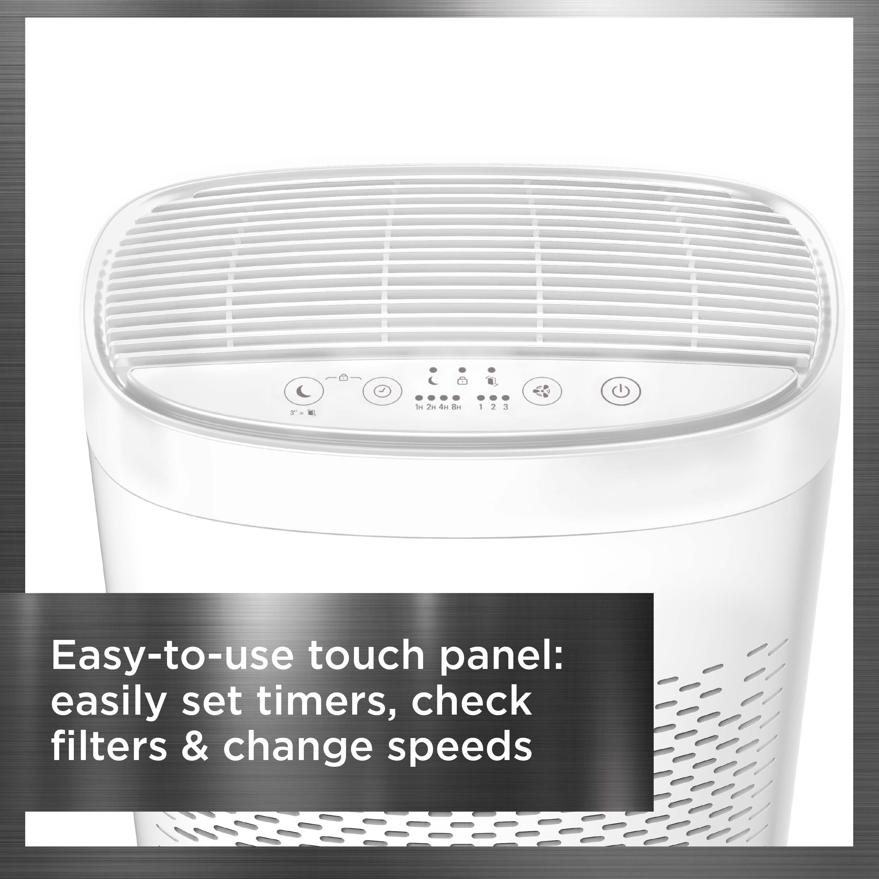 Rowenta Pure Air Essential Home Air Purifier with HEPA & Carbon Filtration