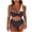 Dark Gray, variant on Women's Two Piece Bikini Set Solid Color Camisole High Waisted Tummy Control Swimsuit Quick Dry Nylon Beach Vacation Swimming Pool