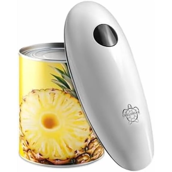 Electric Can Opener for Seniors,Automatic One-Touch Operation, Battery Operated Can Opener Hands Free, with Smooth Edge Cutting, Kitchen Gadget$$Home Decor, Kitchen, & Other