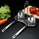 thumbnail image 2 of Naiovety Soporte Vertical para cuchara doble, espátulas para cucharón, soporte para utensilios de acero inoxidable, estante para cocina, Cocina y Comedor, 2 of 6