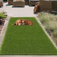 thumbnail image 1 of Artificial Grass Rug 32"x51" Fake Grass Turf Mat Artificial Rugs with Drainage Hole 1.4in High Pile Artificial Patch Carpet for Dogs Garden Lawn Patio Balcony Landscape, 1 of 14