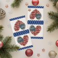 thumbnail image 5 of 4th of July Kitchen Towels Set of 2 USA Flag Blue Side Dish Towels and Dishcloths Sets Decorative Tea Towel Leopard Red Stripes Heart Independence Day Absorbent Hand Towels for Kitchen Bathroom, 5 of 6