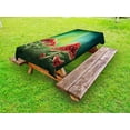 thumbnail image 1 of Mushroom Outdoor Tablecloth, Fairy Tale Illustration with Poisonous Fungus Dreamy Fantasy Enchanted Wilderness, Decorative Washable Fabric Picnic Tablecloth, 58 X 120 Inches, Multicolor, by Ambesonne, 1 of 2