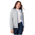 thumbnail image 3 of Free Country Girls' Poofie Reversible Puffer Jacket Chambray Petals S, 3 of 5