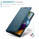 thumbnail image 4 of CaseMe Funda de Cuero para Samsung Galaxy A52 5G con Bloqueo RFID, para Samsung Galaxy A52 5G Funda para Mujer y Hombre, Tarjetero con Cierre Magnético, Funda Tipo Folio para Samsung Galaxy A52 5G, 4 of 11