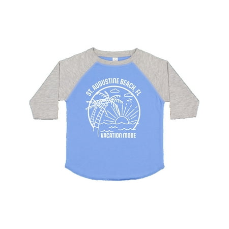 

Inktastic Summer Vacation Mode St. Augustine Beach Florida Gift Toddler Boy or Toddler Girl T-Shirt