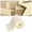 Beige, variant on Clearance 78Inch 3D Wall Padding Selfadhesive Anticollision Upholstered Wall Panels Headboard Bedroom Nursery & Home Décor Peel and Stick Foam Cushion (20 * 200Cm)