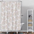 thumbnail image 3 of Tchckioa Autumn Fall Leaves Shower Curtain,72x84 Inch Waterproof Hooks Bath Curtain for Bathroom, 3 of 6