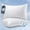 King Size, variant on Standard Size Cooling Bed Pillows - Down Alternative Breathable Pillows Set of 2 for Side, , and Sleepers Hotel Quality Soft Microfiber Fill -Friendly