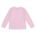 thumbnail image 6 of Plus Size Neck T Shirts Women Long Sleeve Tops Casual Summer Tshirts Loose Fit Tee Pink Women Blending Shirts Women's Long Sleeve T-Shirt(XL), 6 of 6