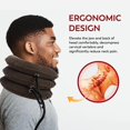 thumbnail image 2 of Dispositivo de tracción cervical, Camilla de cuello Tracción cervical, Dispositivo de tracción de cuello cervical para alivio instantáneo del dolor de cuello, Inflable y ajustable, 2 of 5