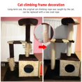thumbnail image 4 of Sisal Rope Cat Scratching Post Toy Cat Tree DIY Climbing Frame Replacement Rope Desk Leg Binding Rope For Cat Sharpen Claw ShopWise Round, 4 of 9