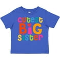 thumbnail image 3 of Inktastic Cutest Big Sister Girls Toddler T-Shirt, 3 of 5