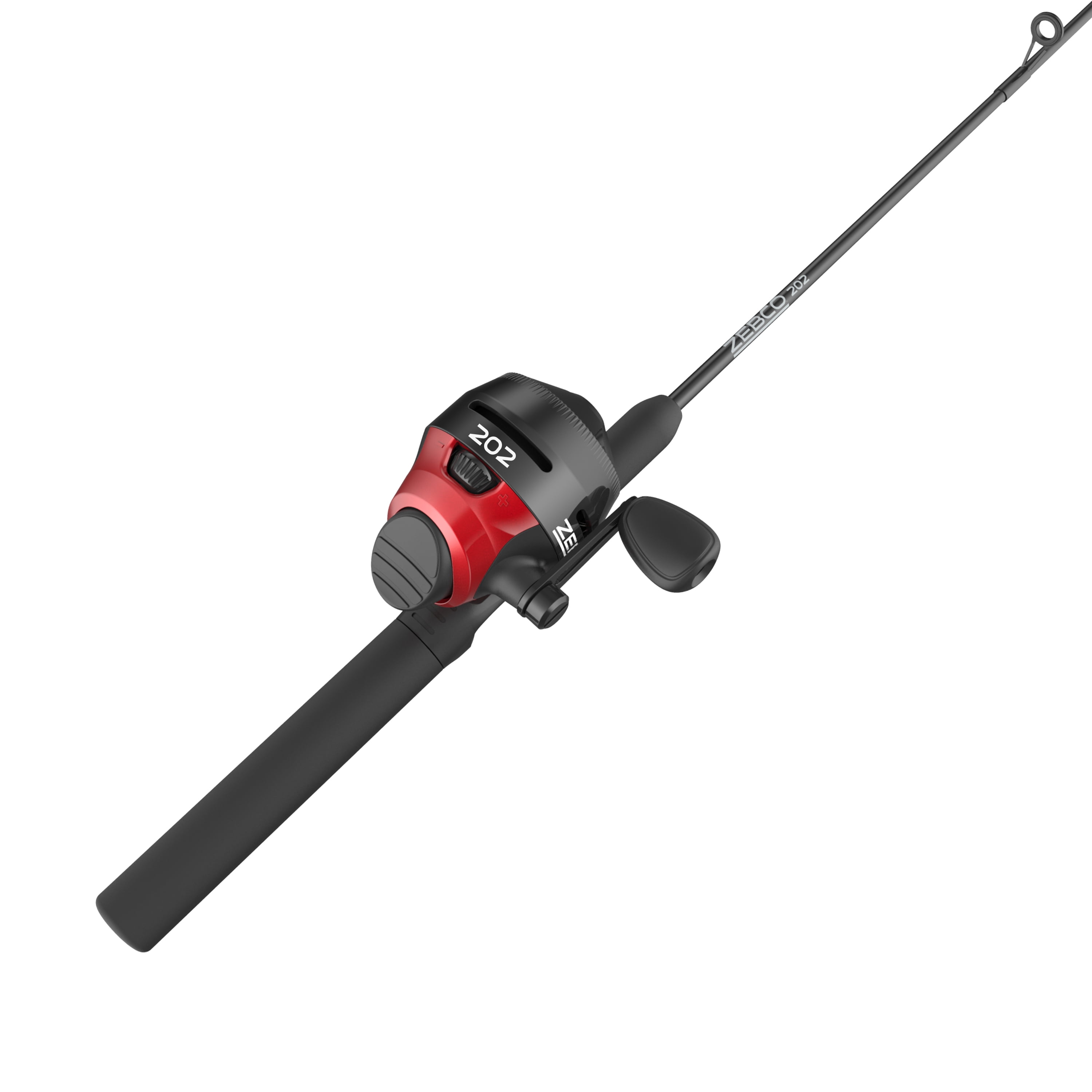 Zebco 202 5'6" 2 Piece Med-light Fishing With Bonus Tackle Easy To Use Reel 
