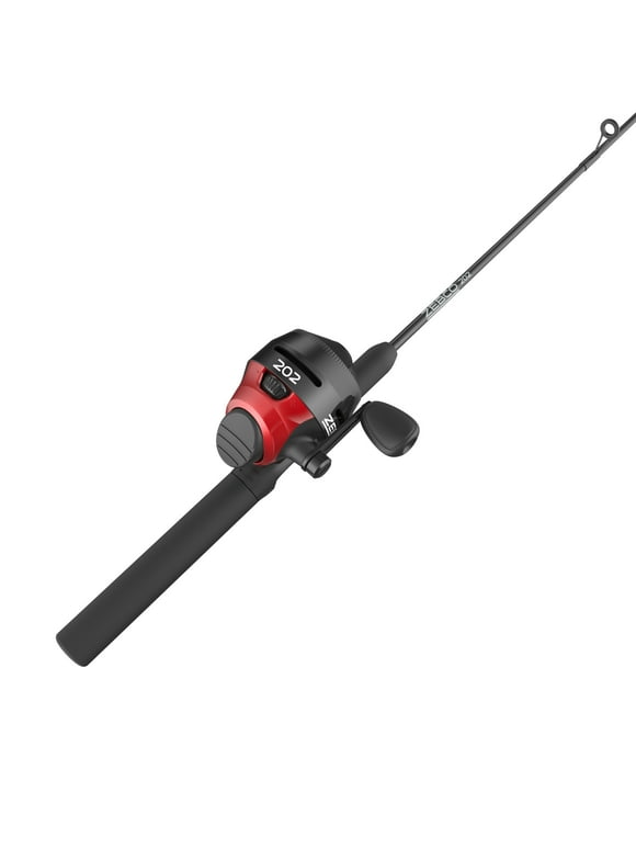 Zebco 202 Spincast Fishing Combo With Tackle Kit