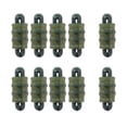 thumbnail image 2 of 10x cuentas de conector de aparejos de pesca, ligeras, resistentes, fáciles de usar, prácticas cuentas de cambio rápido para suministros de pesca de, 2 of 8
